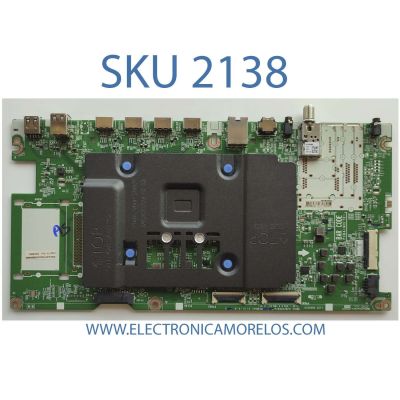 MAIN PARA TV LG / NUMERO DE PARTE EBT66946505 / EAX60718004(1.0) / PANEL AC770AQL CQA1_RS / MODELO OLED77C2AUA.DUSQLJR	